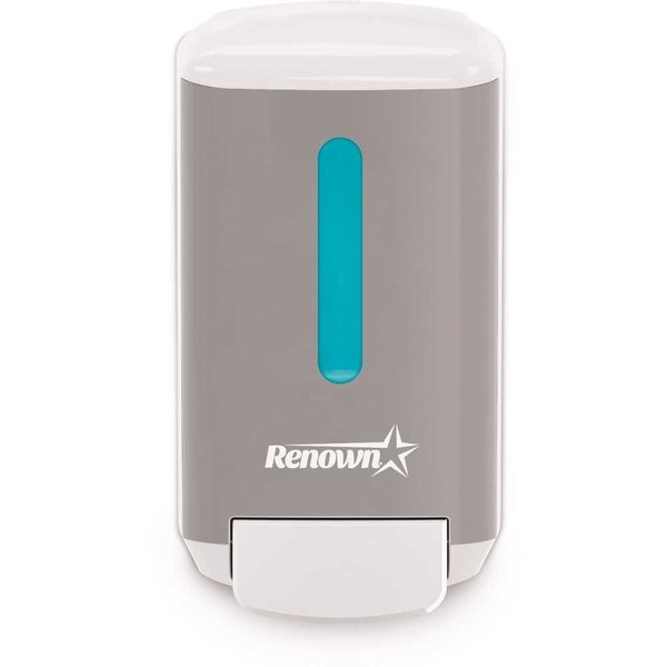 Renown RB4 Manual Foam Handwash Dispenser, Gray / White REN05189